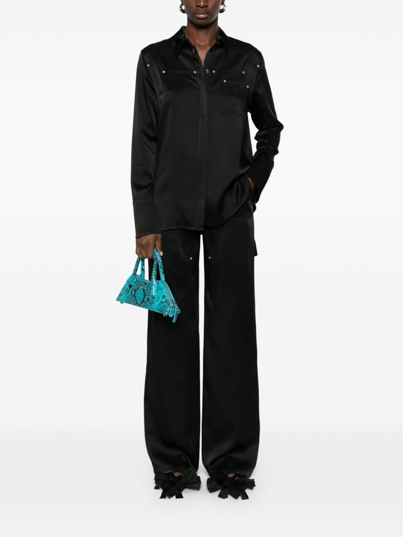 Blumarine satin trousers outlook