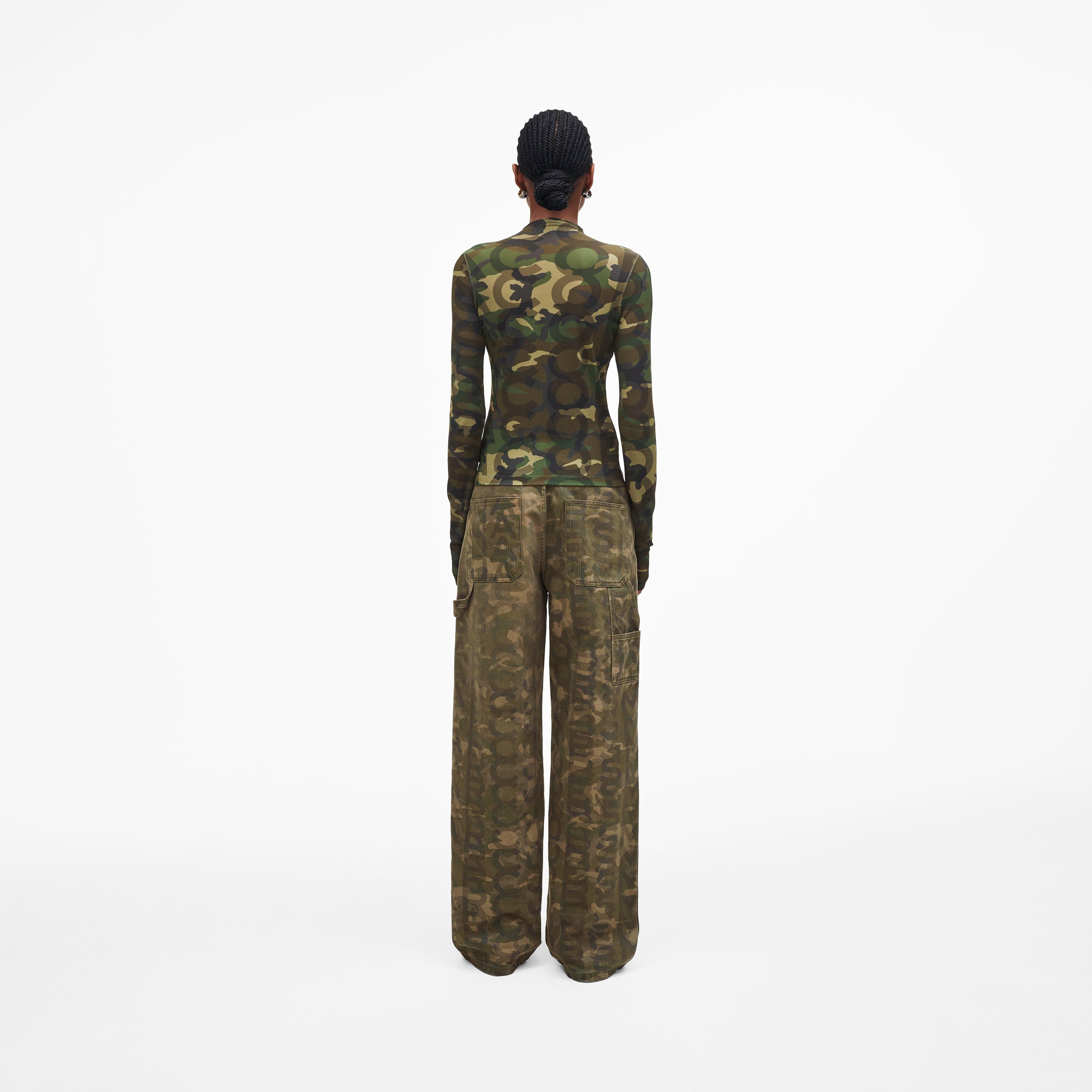 CAMO SHEER LONG SLEEVE - 4