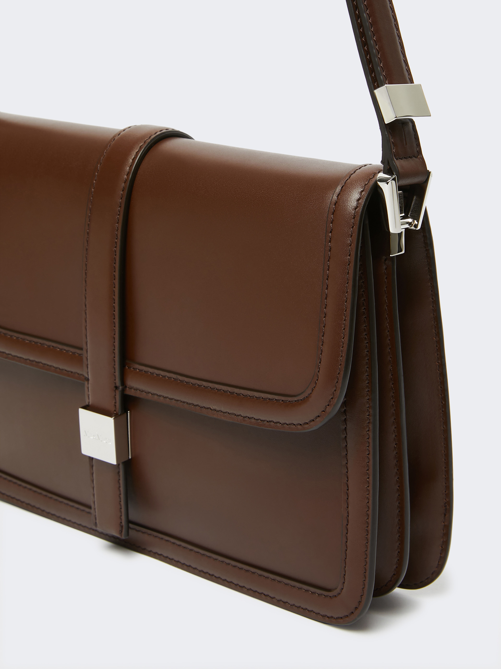 BIANCA Natural leather handbag - 5