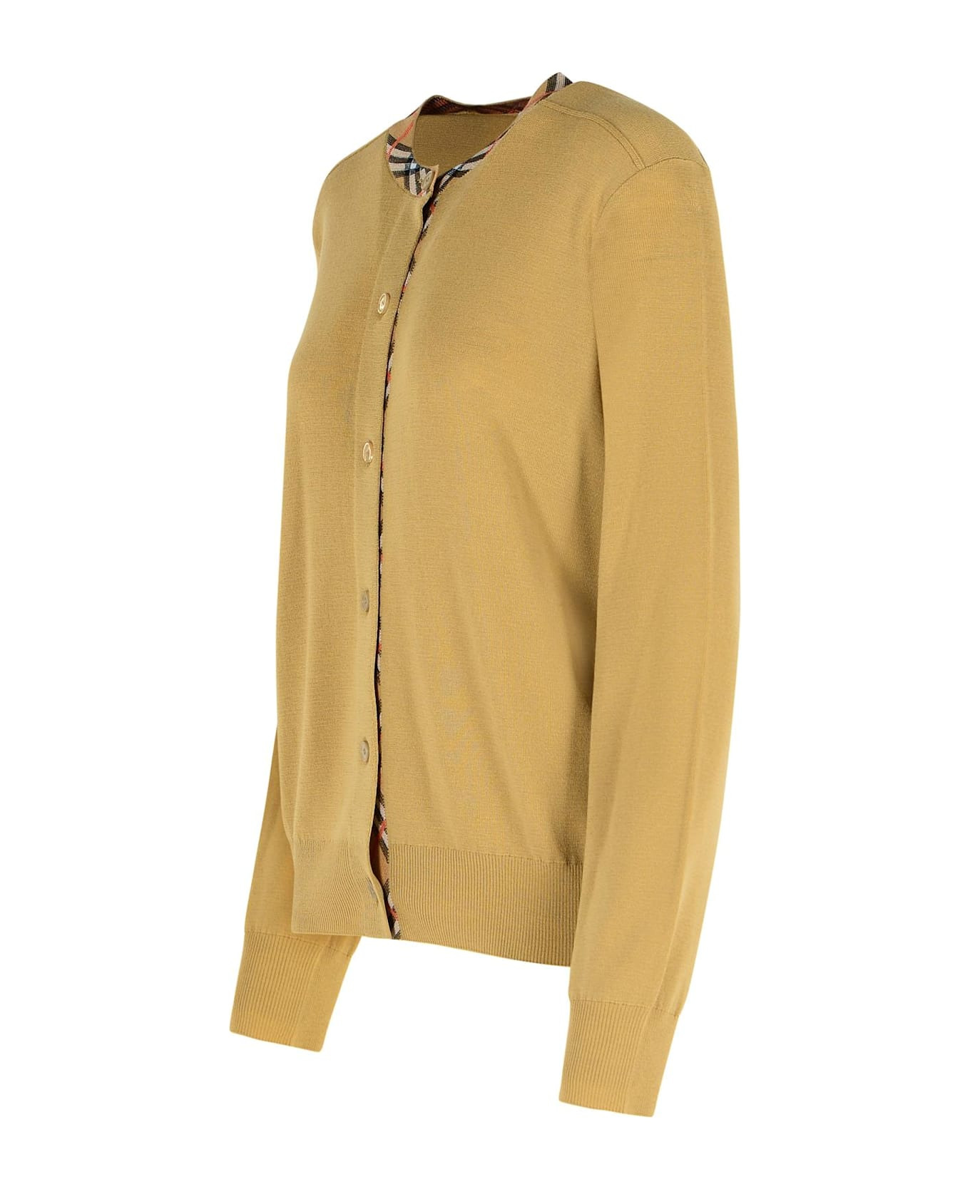 Beige Wool Sweater - 2