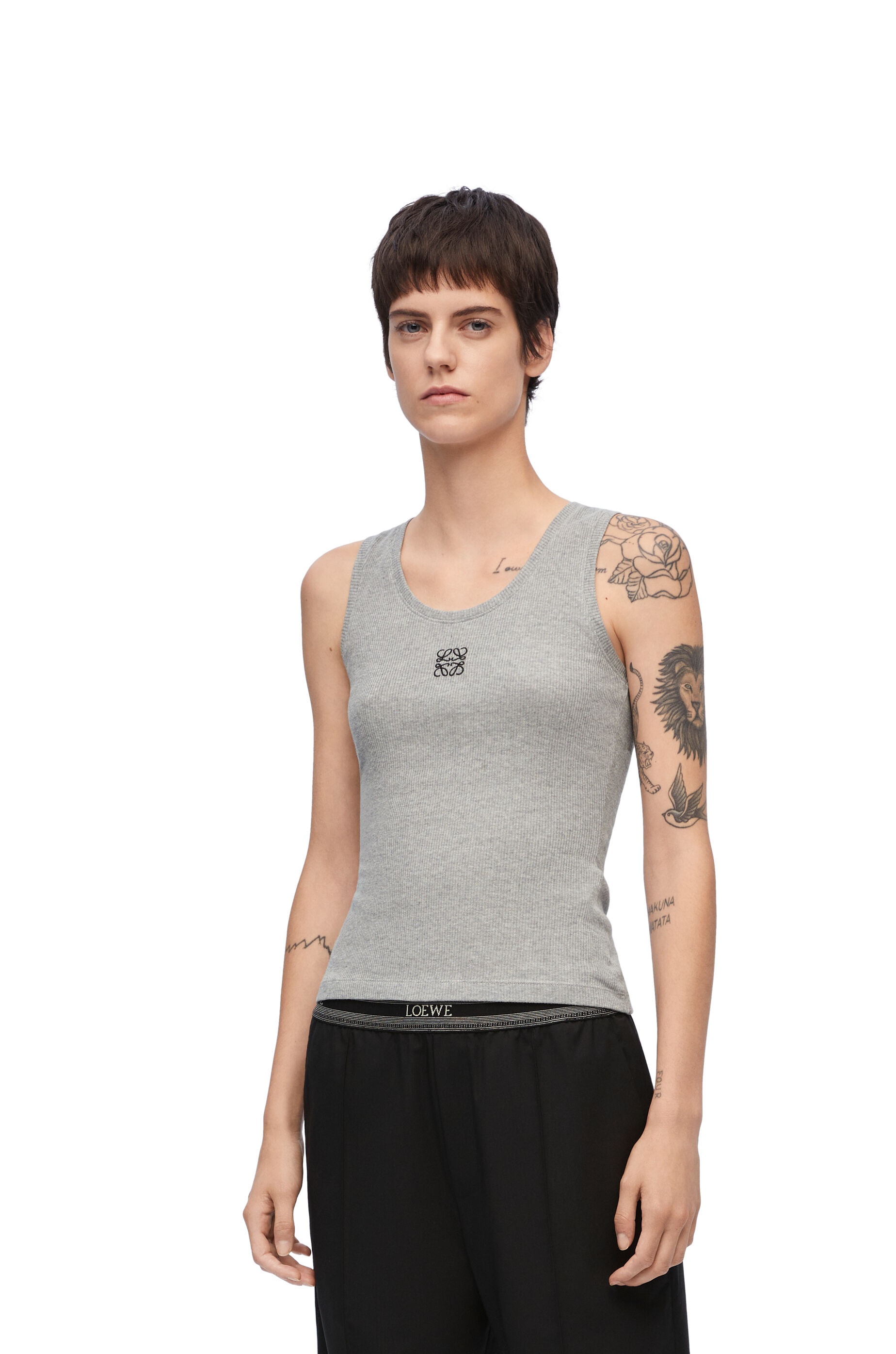 Anagram tank top in cotton - 3