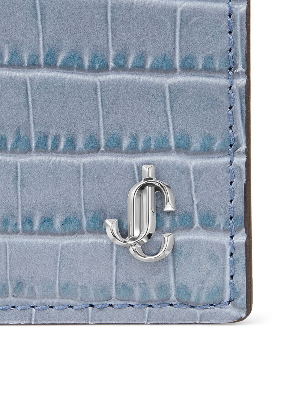 Casey crocodile-effect cardholder - 4