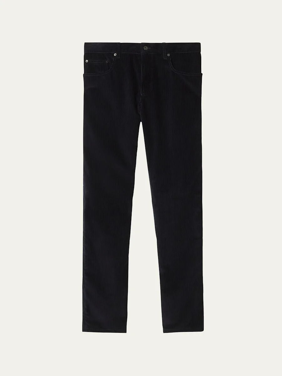 Men's Fred Corduroy Slim Five-Pocket Pants - 1