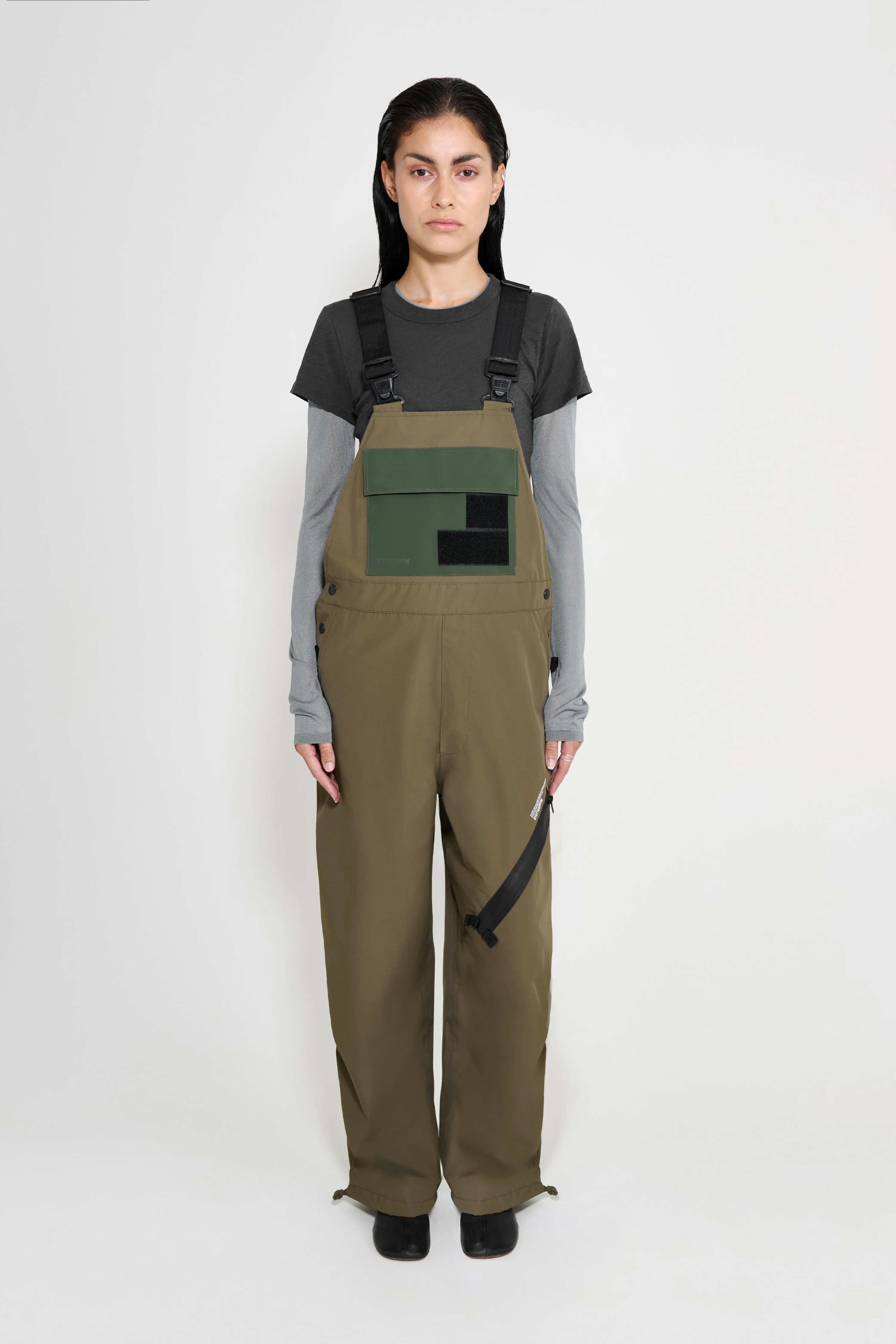 Space Bib Trousers Green - 1