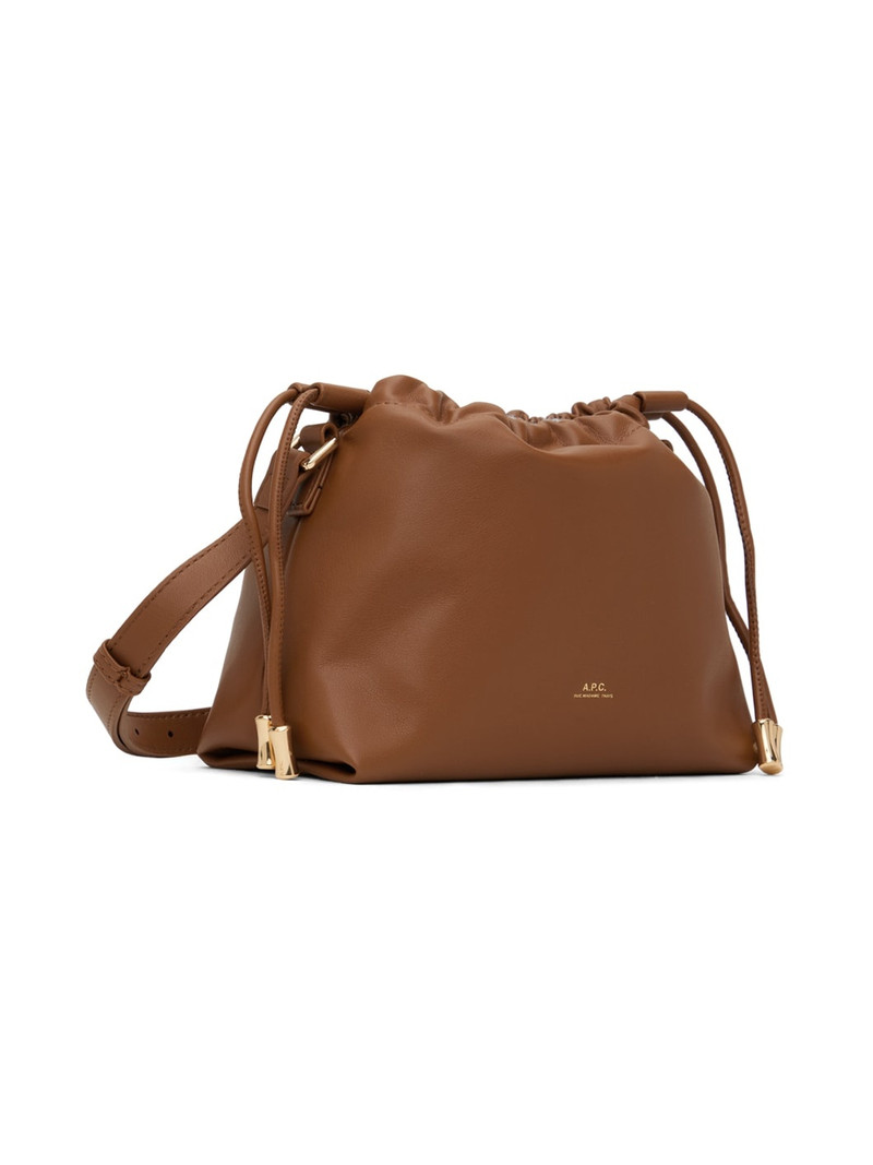 A.P.C. Brown Ninon Mini Bag outlook