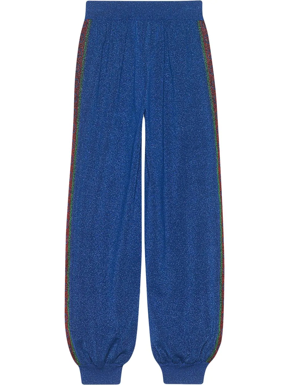 Jogging pants in wool with lurex - 1