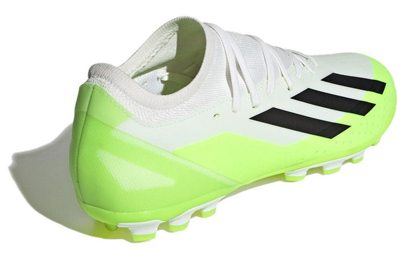 adidas Crazyfast X 3 AG 'White Black Solar Green' IG7651 4