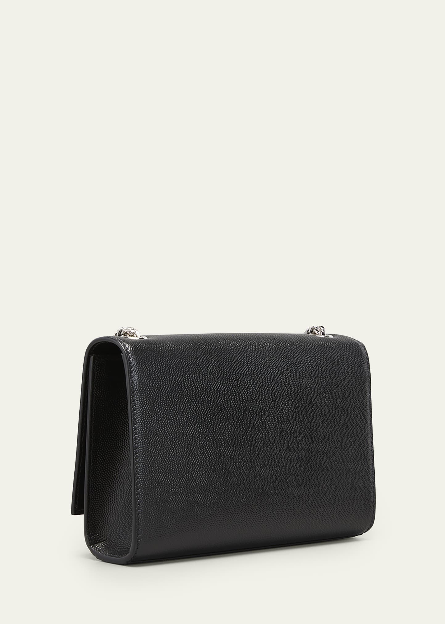 Kate Small Grain De Poudre Shoulder Bag on Chain - 3