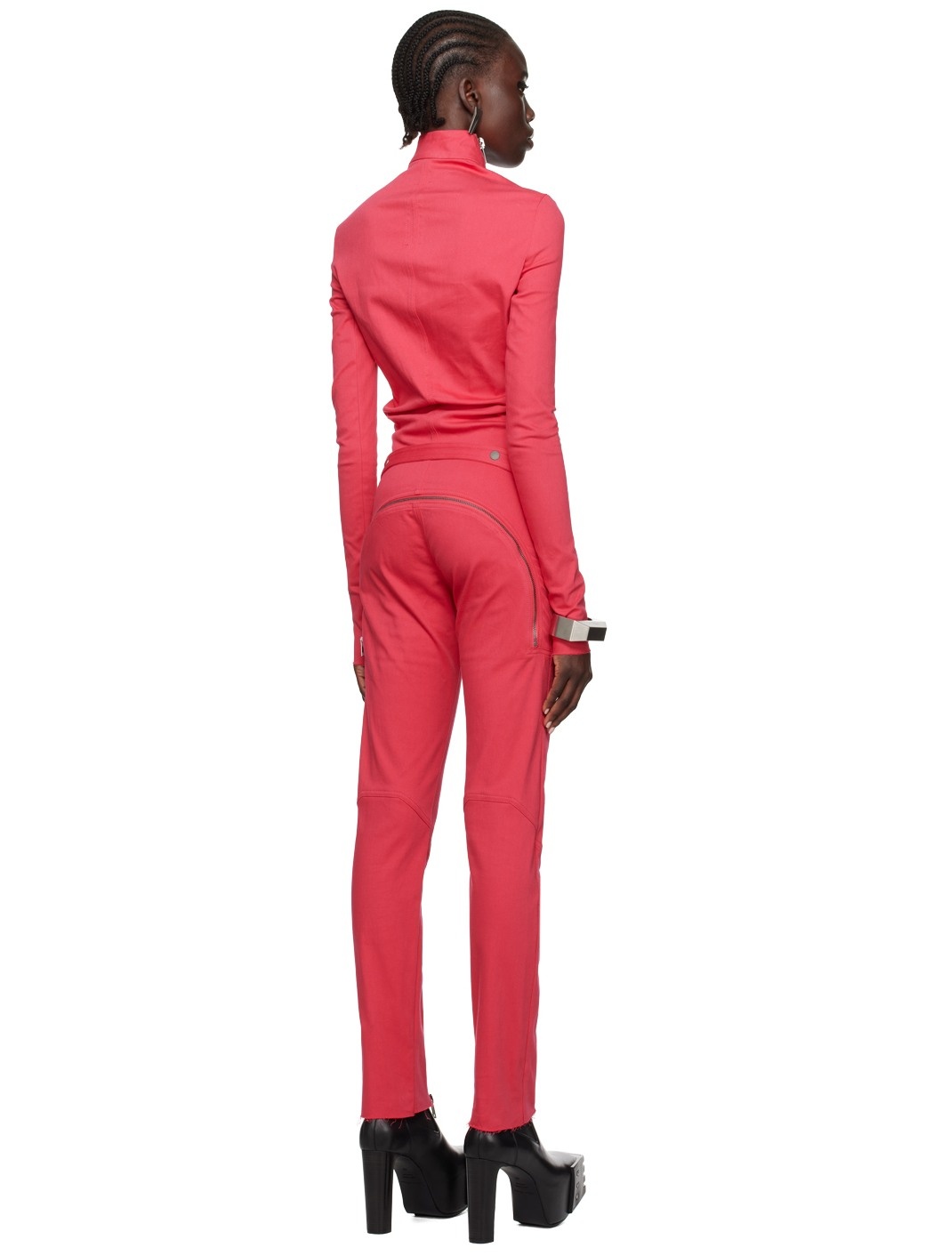 SSENSE Exclusive Pink KEMBRA PFAHLER Edition Gary Jumpsuit - 3