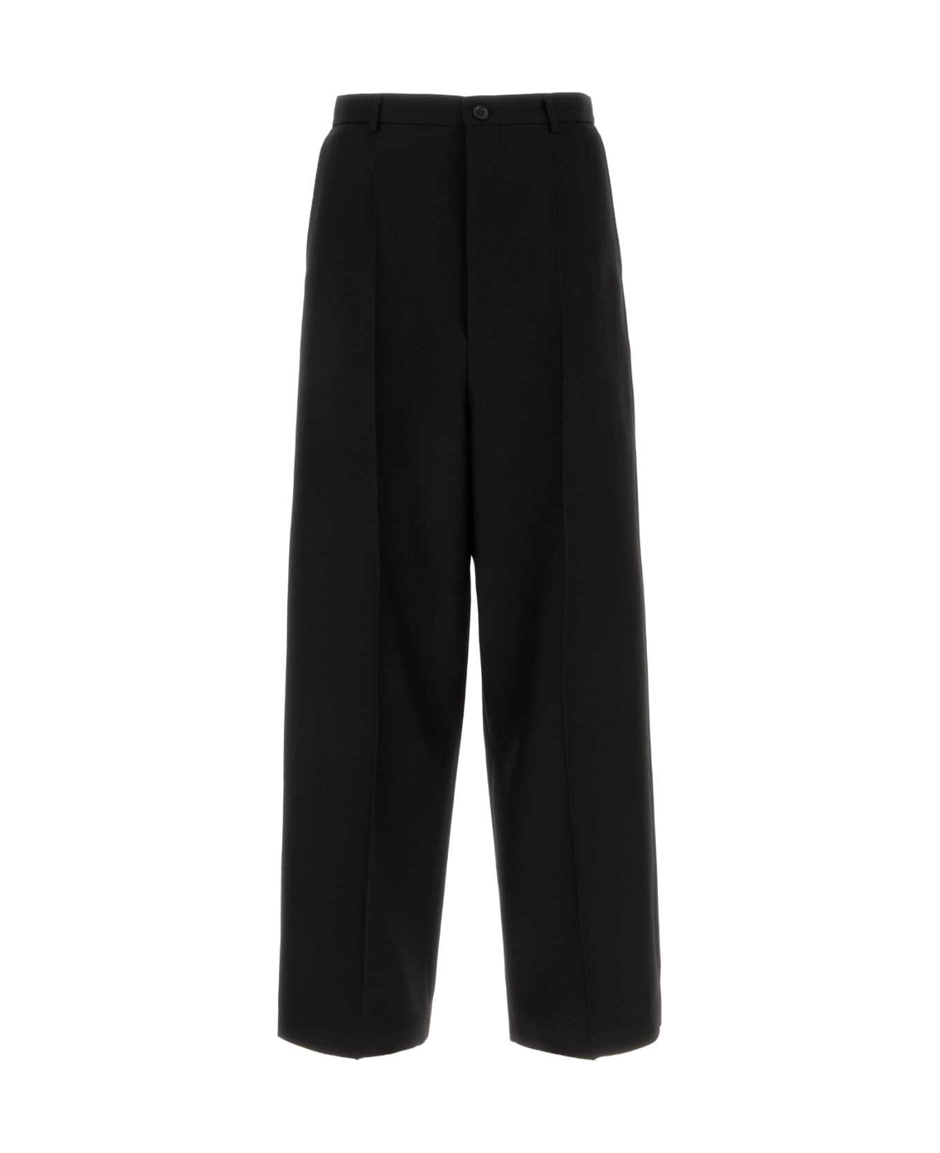 Black Wool Pant - 1