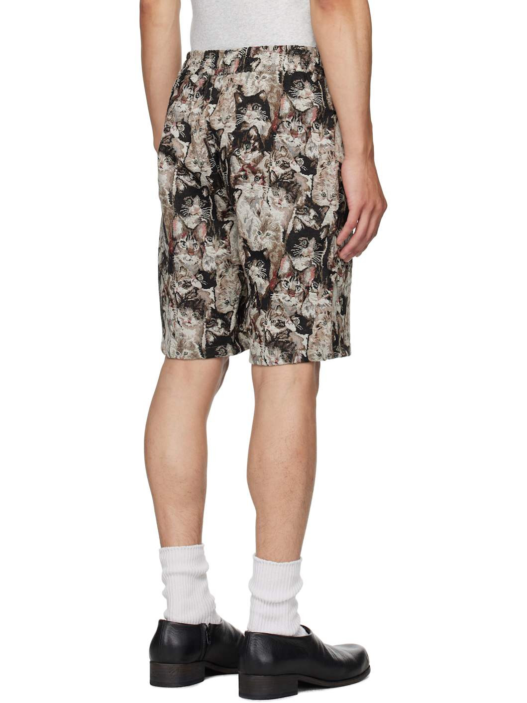 Multicolor N°08 Catshorts Gobelin Shorts - 3