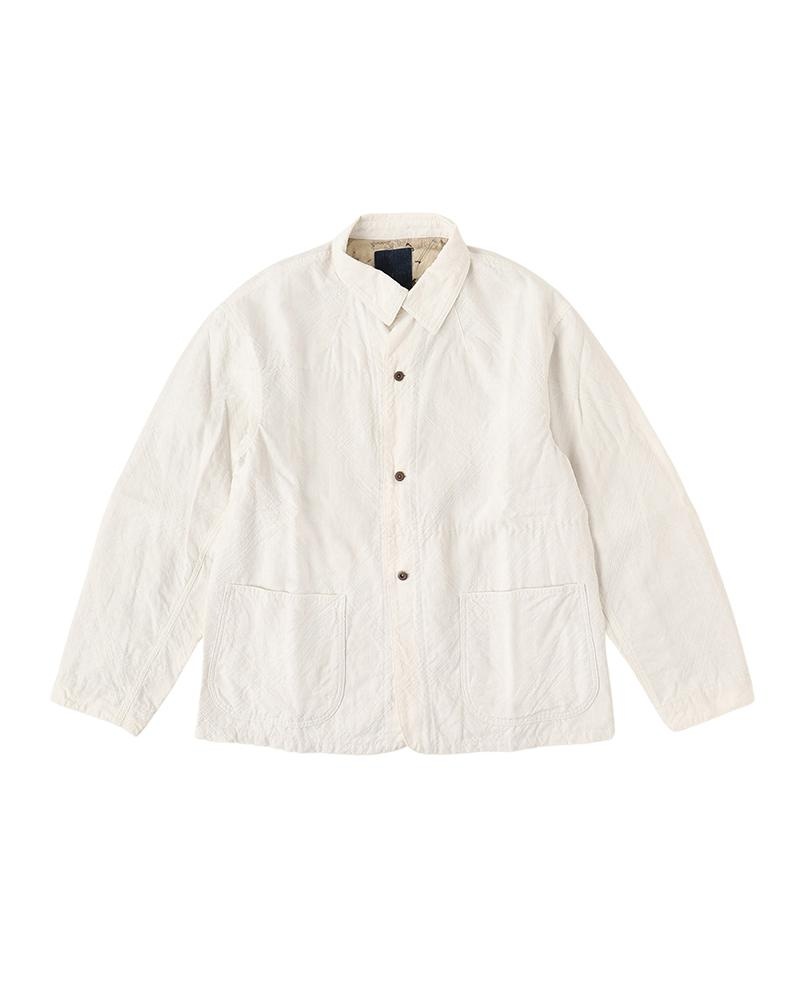 COVERALL SASHIKO IVORY - 1