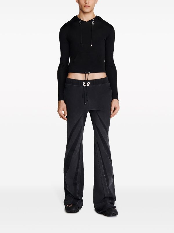 DION LEE Women Darted Terry Pant - 3