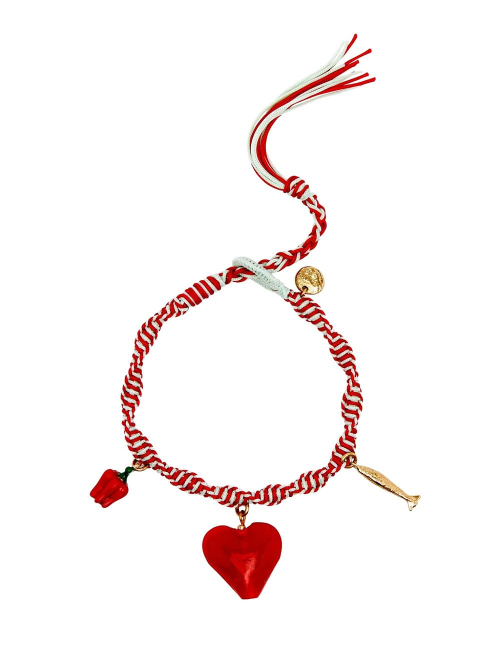 heart charm bijoux barcelet - 2
