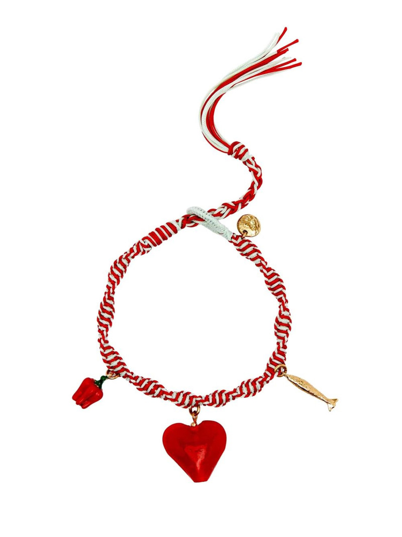 ALÉMAIS heart charm bijoux barcelet outlook