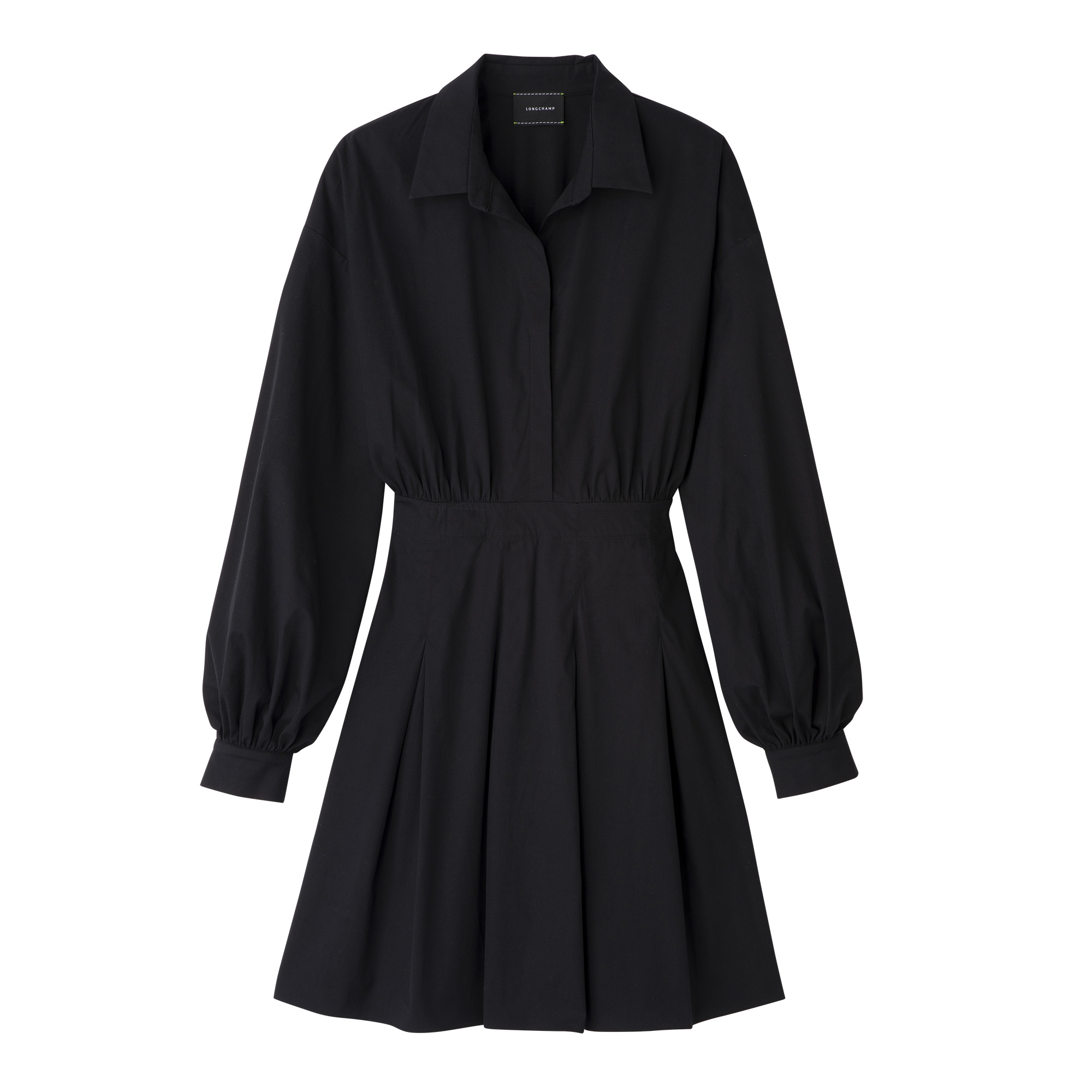 Dress Black - Popelin - 1