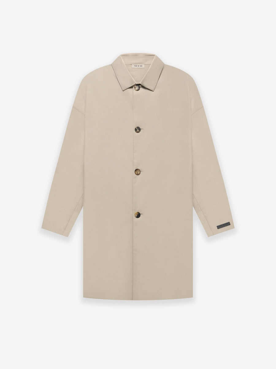 Wool Nylon Car Coat - 1