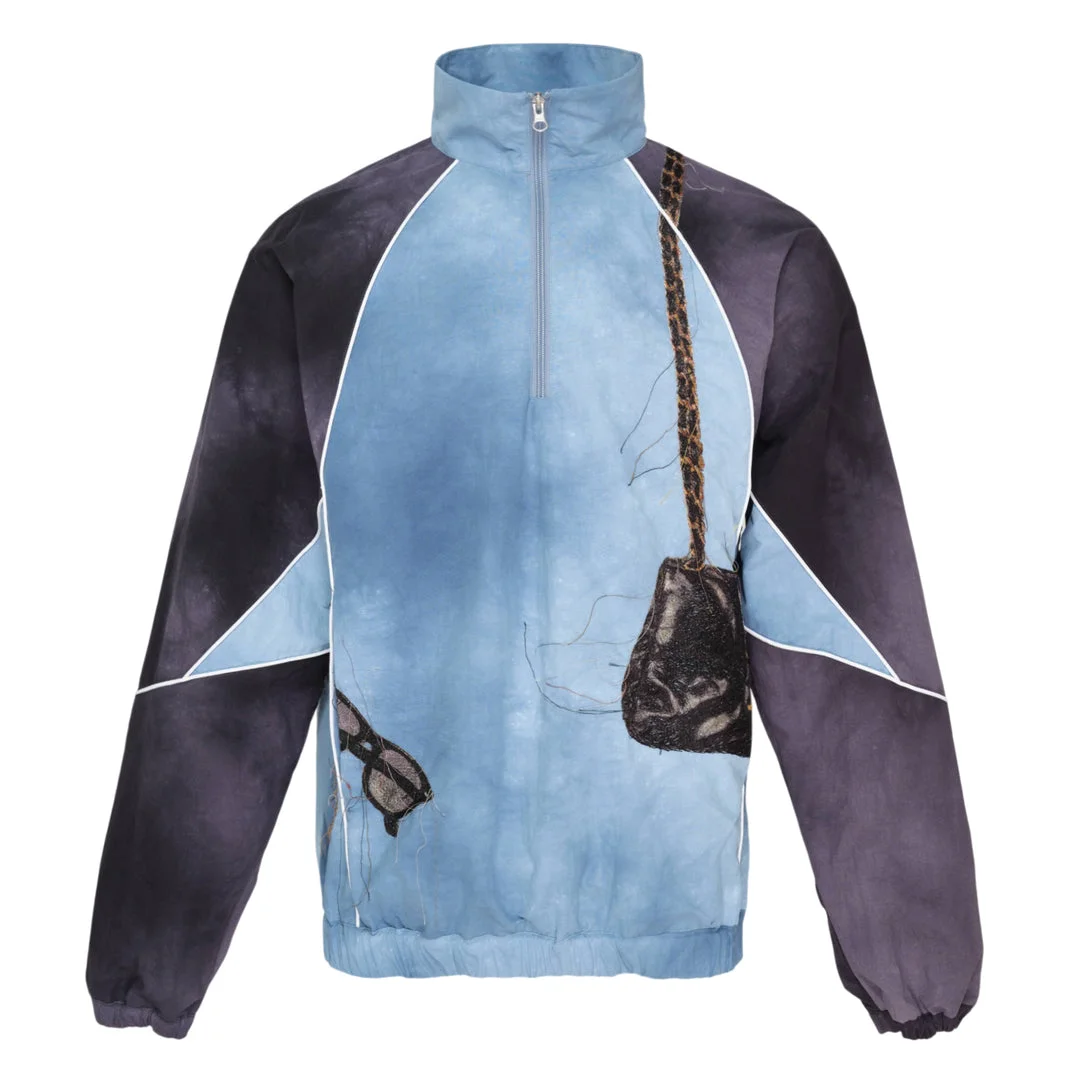 Trompe L'Oeil Embroidery Anorak - 1
