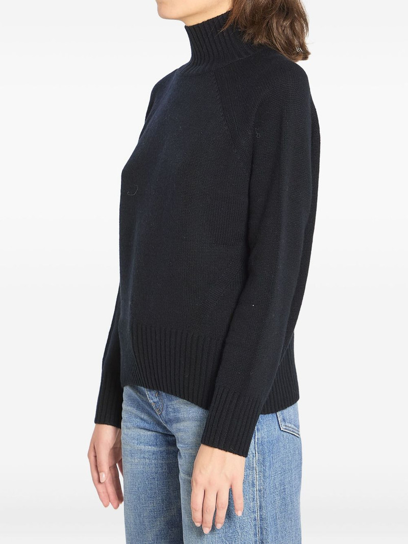 Allude ribbed turtleneck sweater outlook