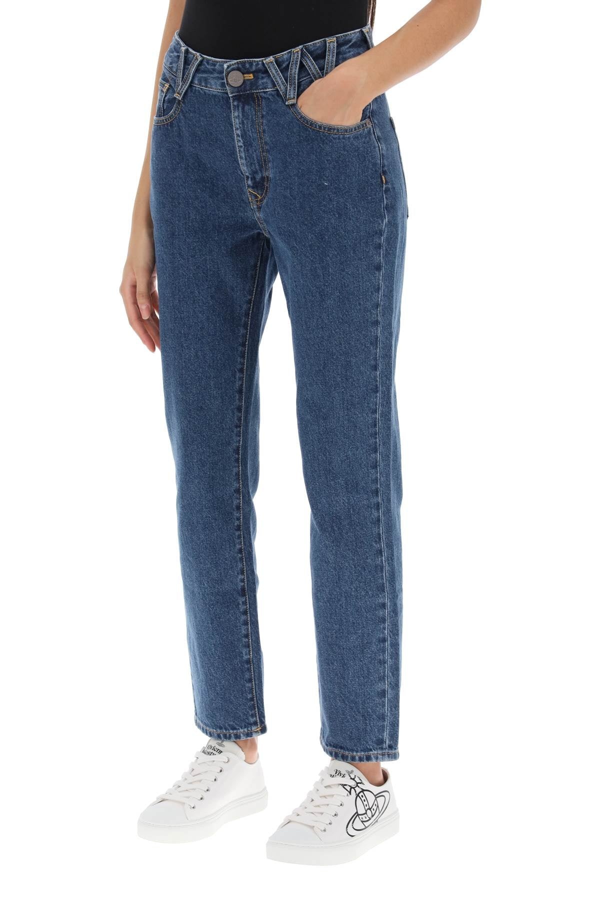 Vivienne Westwood｜JEANS (W HARRIS JEANS (19020002 W00HF W Harris Jeans in orb-chain | Vivienne Westwood®