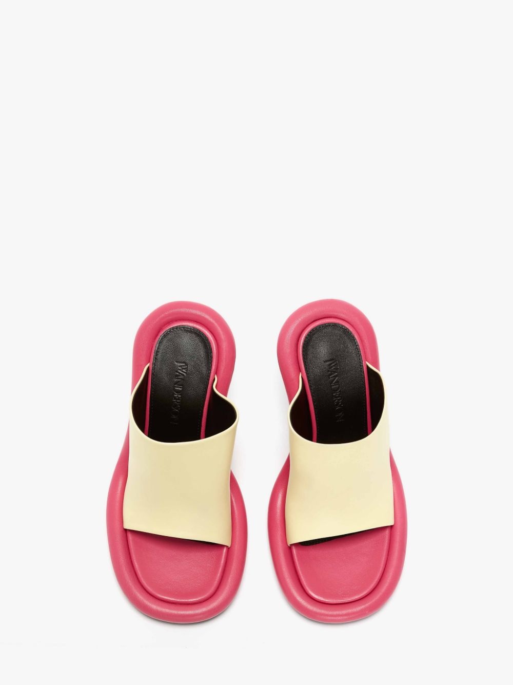 BUMPER-TUBE LEATHER MULES - 4