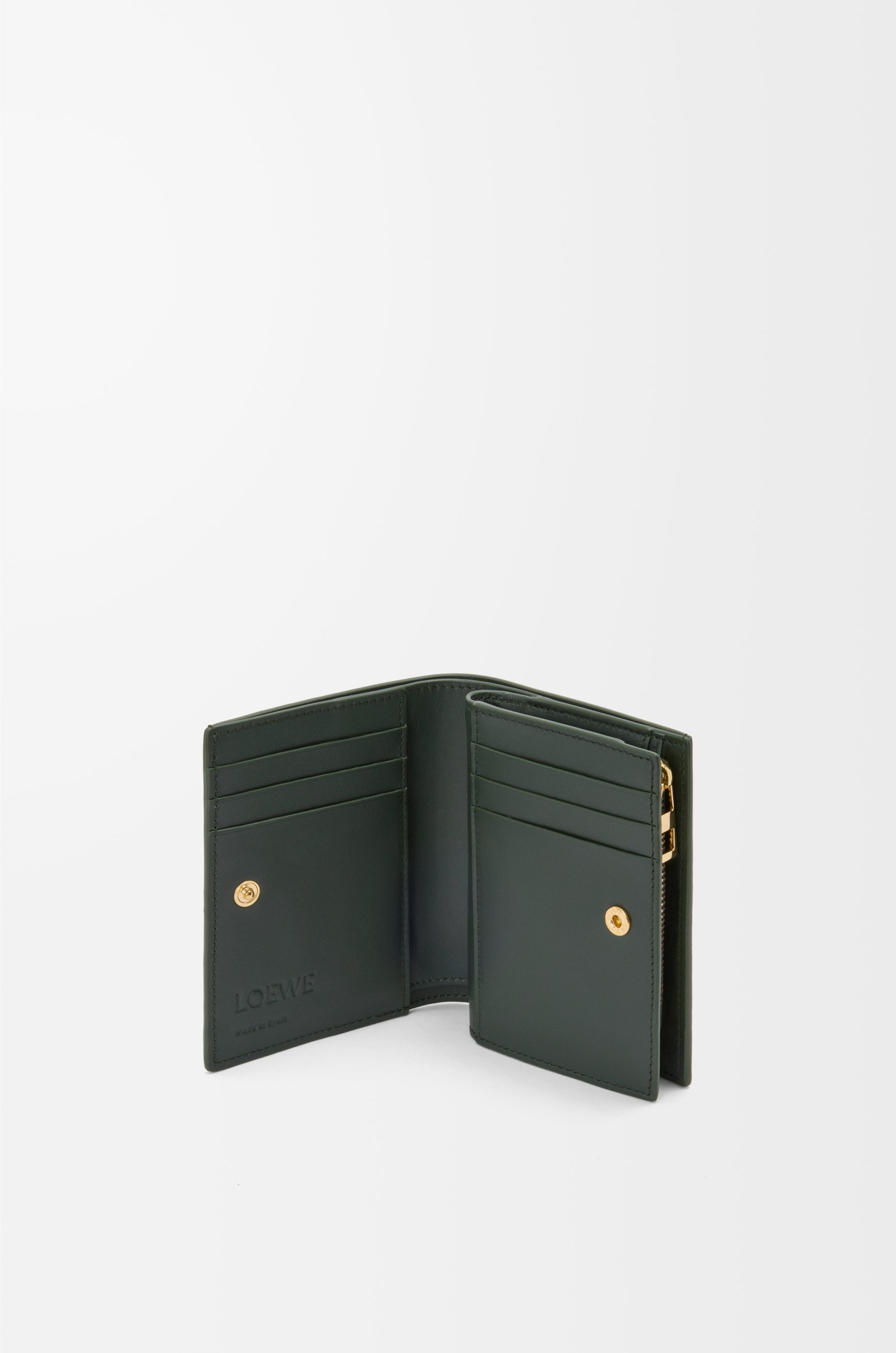 Compact wallet in nappa calfskin - 2