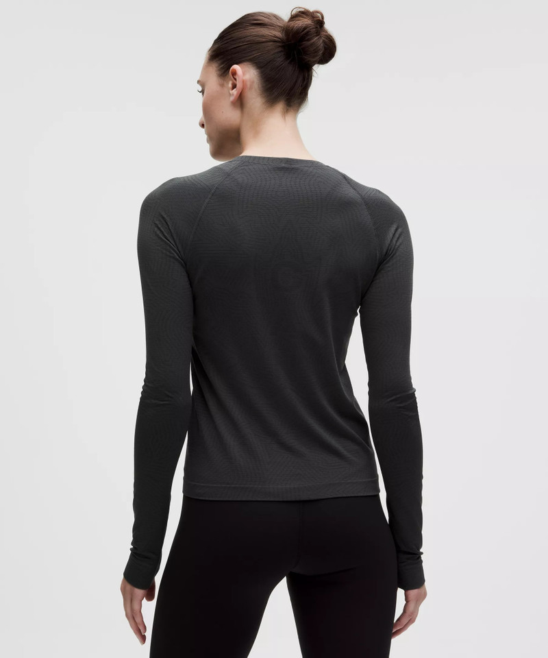 Team Canada Swiftly Tech Long-Sleeve Shirt 2.0 Waist Length *COC Logo 3