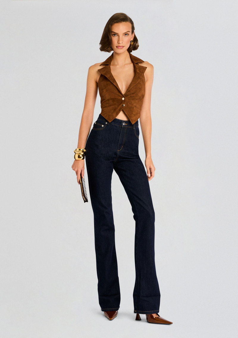 RETROFÊTE JOSEPHINE SUEDE VEST outlook