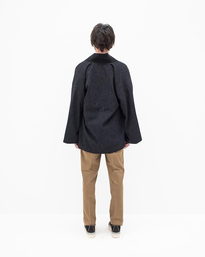 KIYARI JKT SANTOME (MAWATA SILK) NAVY - 3