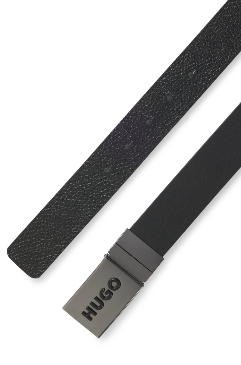 REVERSIBLE BELT IN ITALIAN LEATHER 3