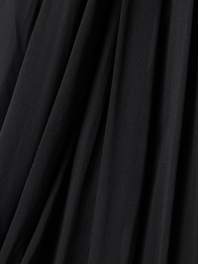 Edgar Gathered Silk-chiffon Maxi Dress 4