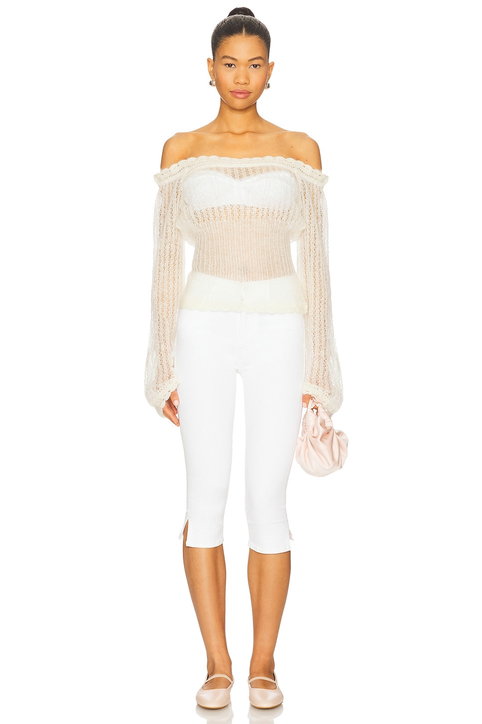 Mohair Knit Pullover - 4