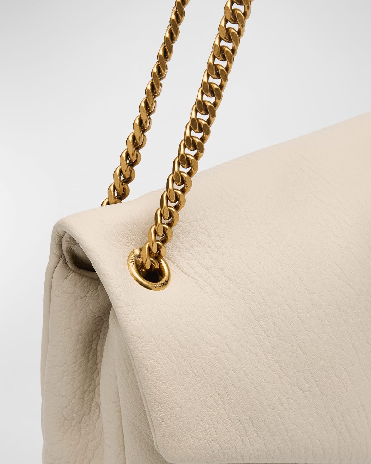 Calypso Large YSL Shoulder Bag in Leather - 8