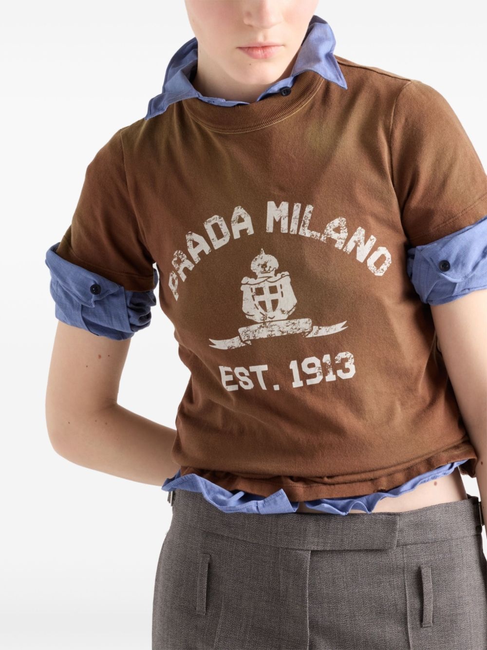 logo-print T-shirt - 4