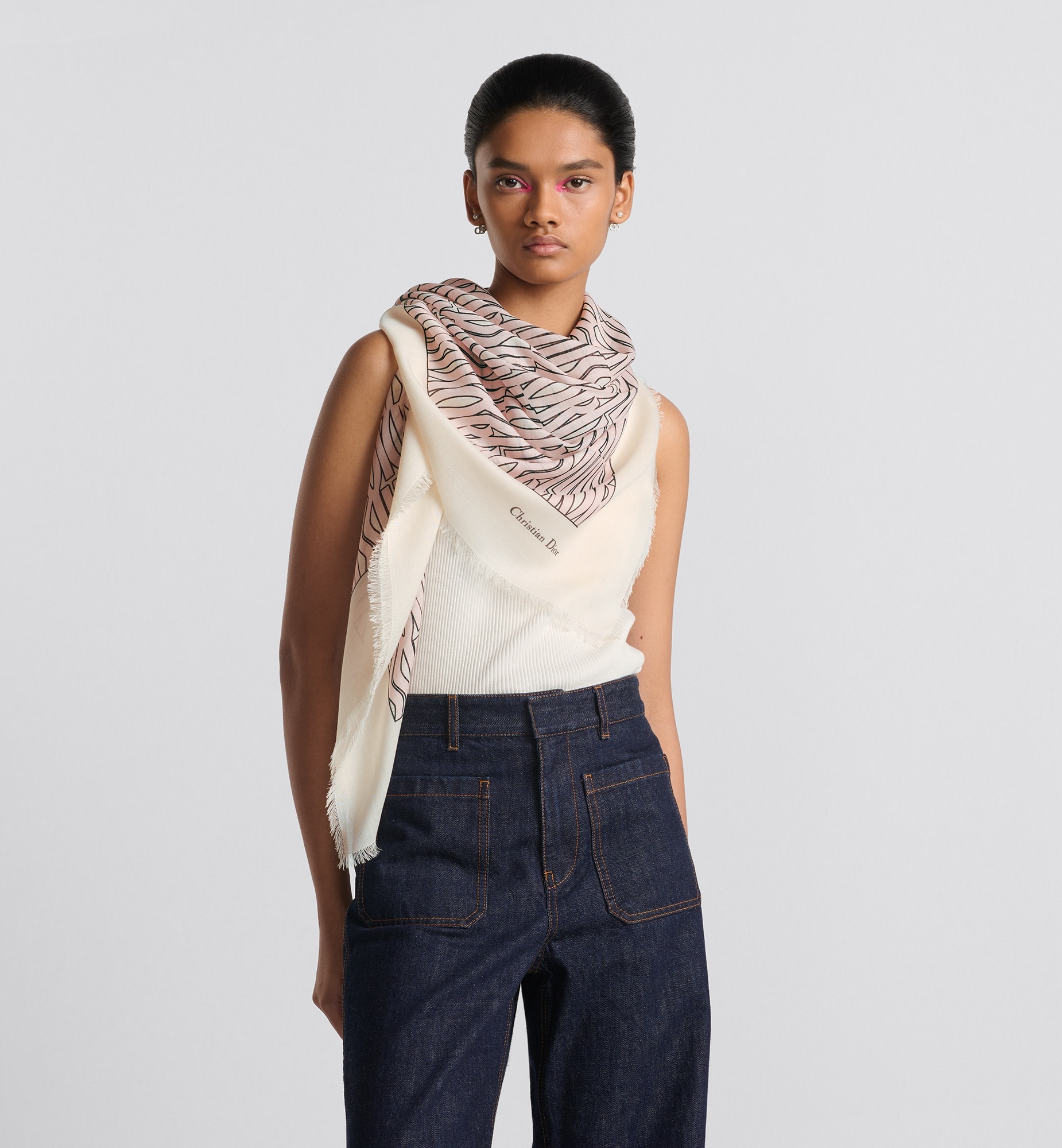 Miss Dior Allover Shawl - 2