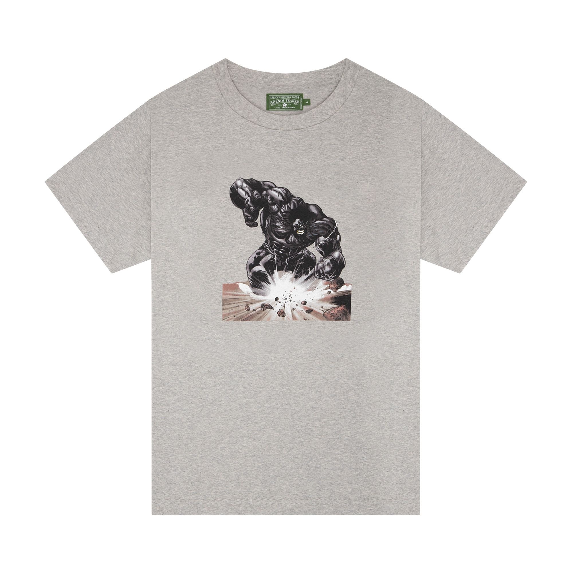 Denim Tears x Arthur Jafa LeRage Tee 'Heather Grey' - 1