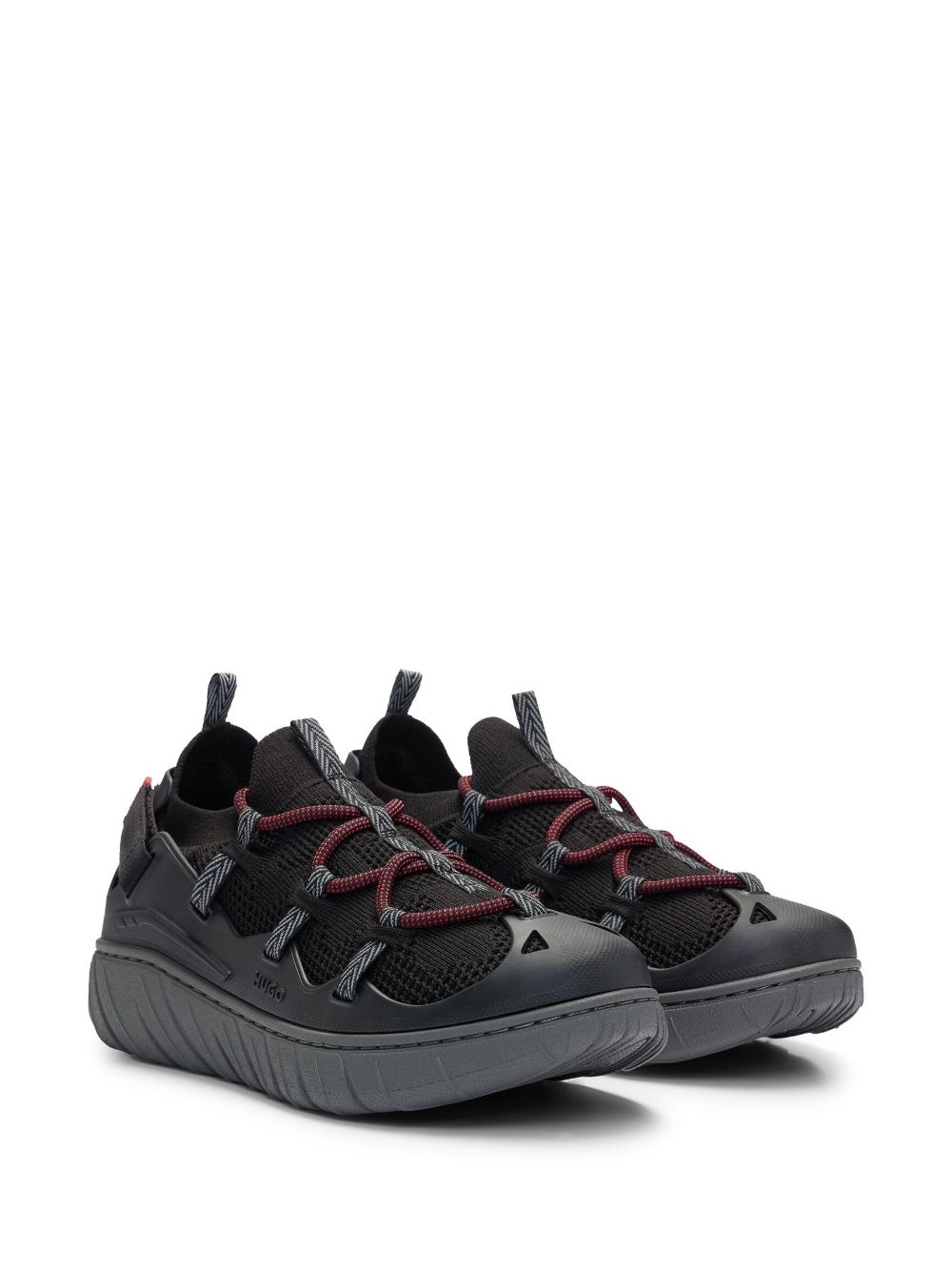 panelled slip-on sneakers - 2