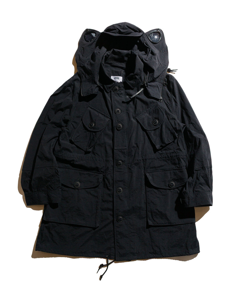 Junya Watanabe MAN eye x C.P. Company Military Jacket Black outlook