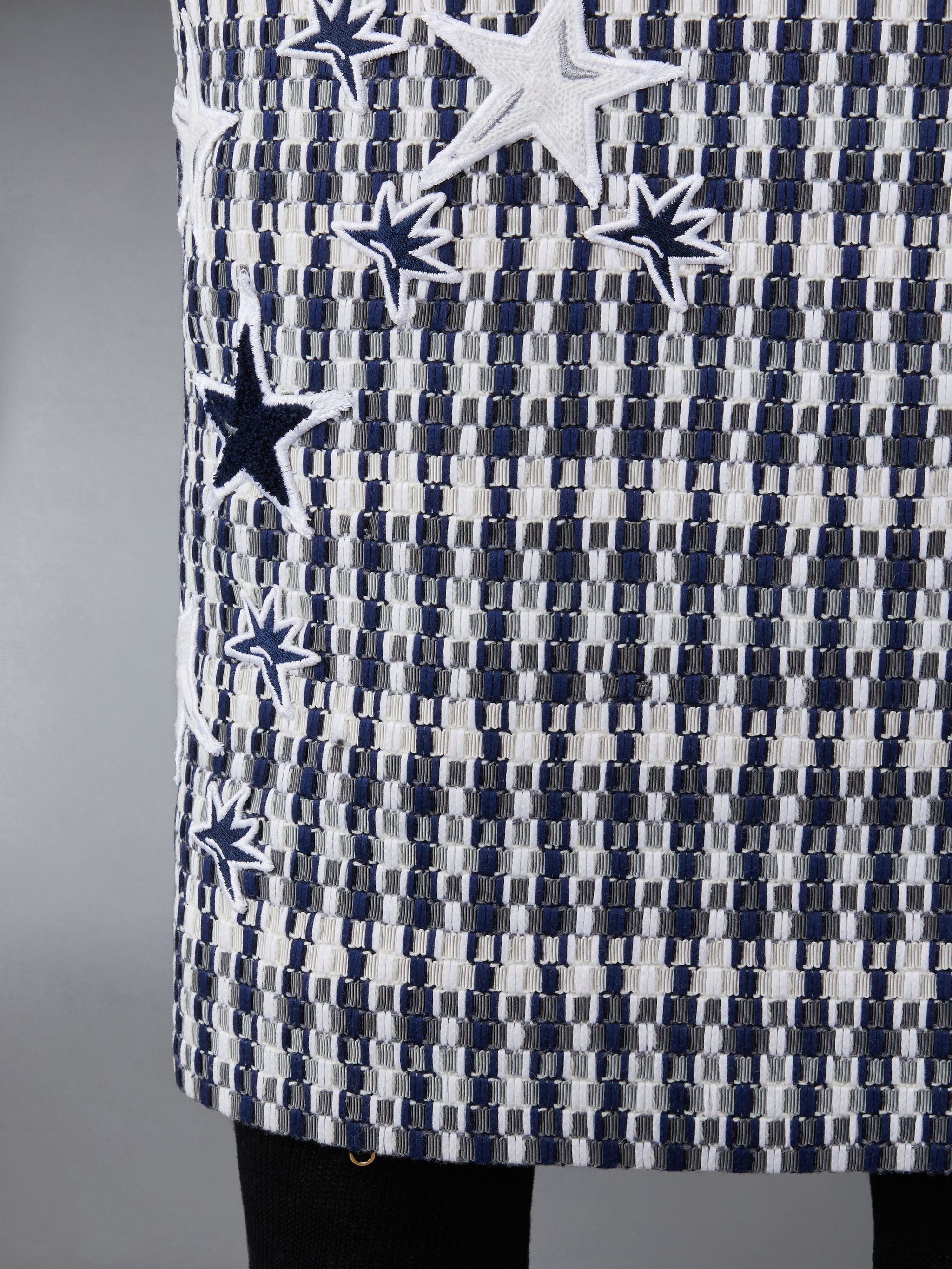 GROSGRAIN TWEED FITTED DRESS - 6