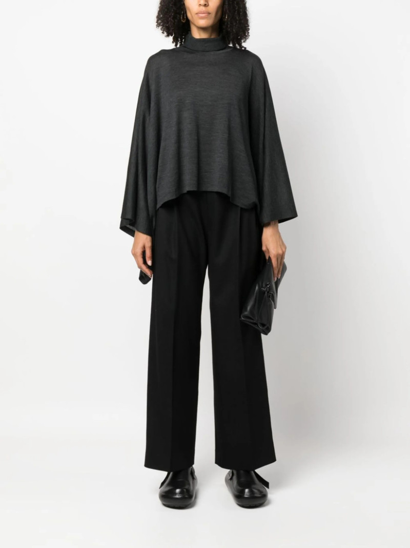 GIA STUDIOS mock-neck wool jumper outlook