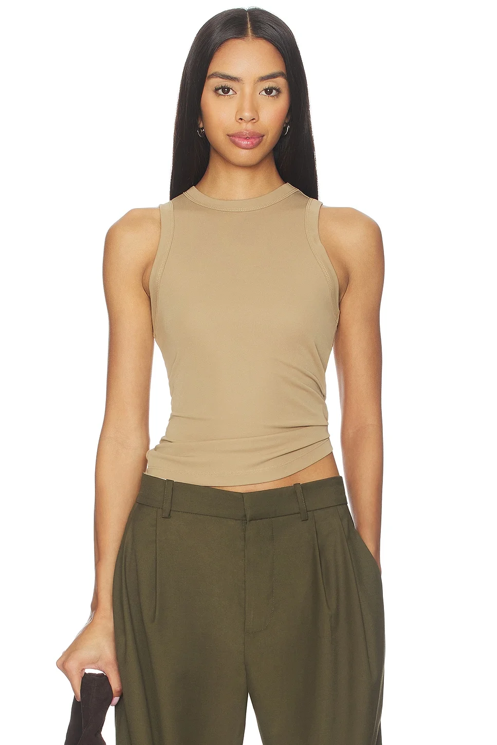 Jersey High Neck Tank - 1