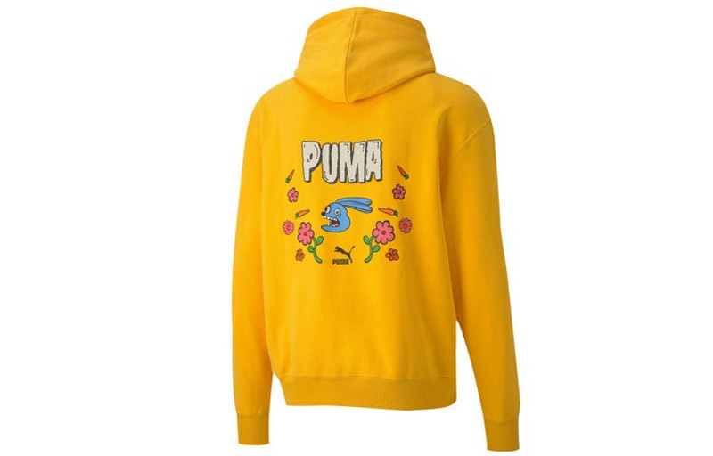 PUMA PUMA x Randomevent Crossover Casual Sports Knit Couple Style Yellow 596662-85 outlook