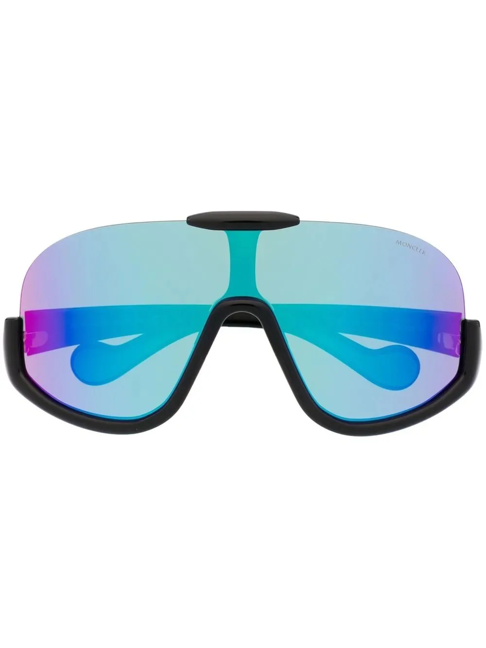 shield-frame sunglasses - 1
