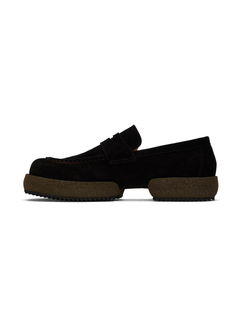 Black Platform Loafers 3