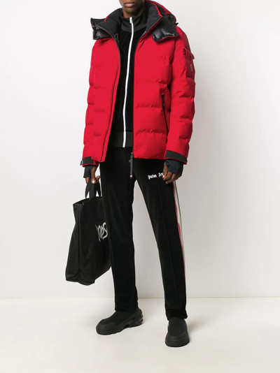 Moncler Grenoble zipped padded jacket outlook