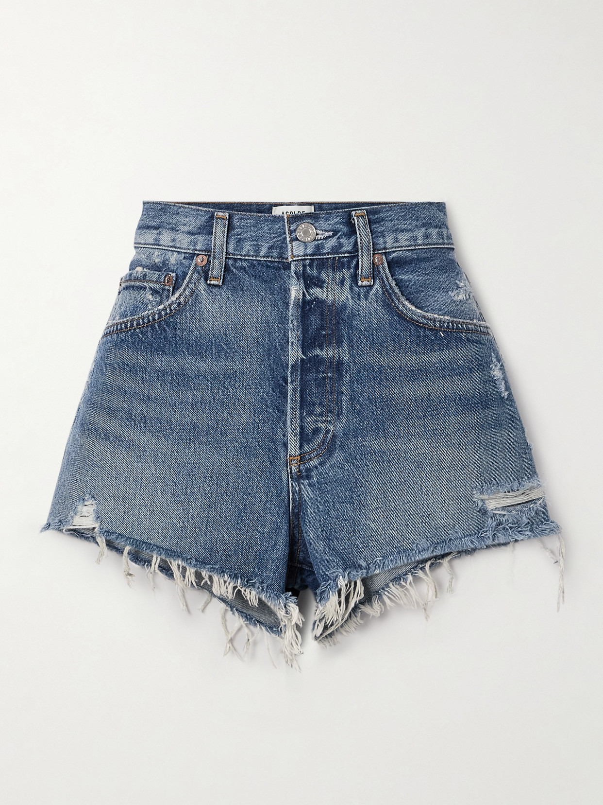Parker Vintage Cutoff Organic Denim Shorts - 1