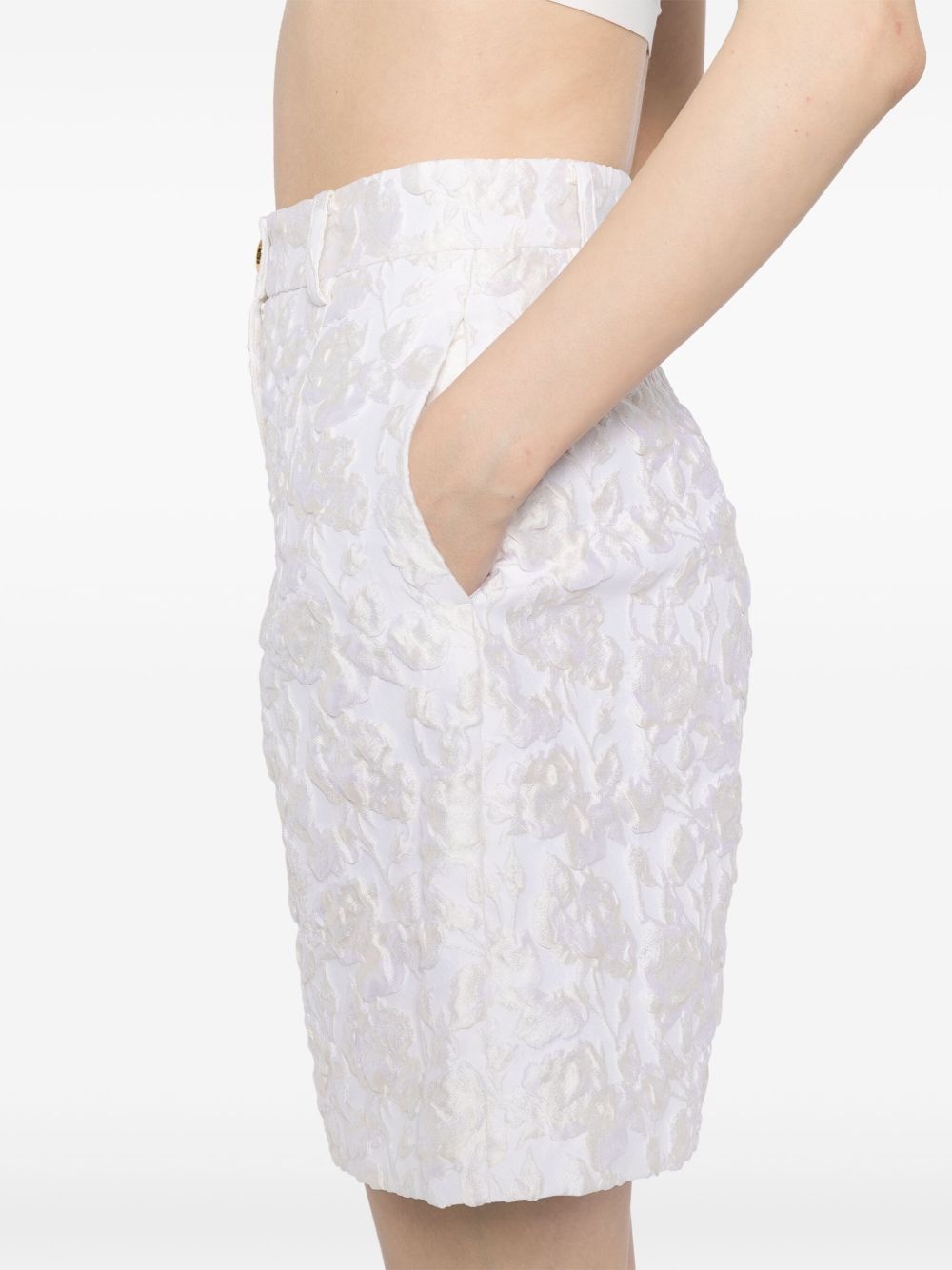 jacquard shorts - 5