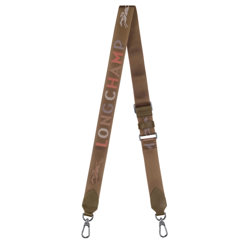 Longchamp Colors Shoulder strap Artichoke - Canvas 1