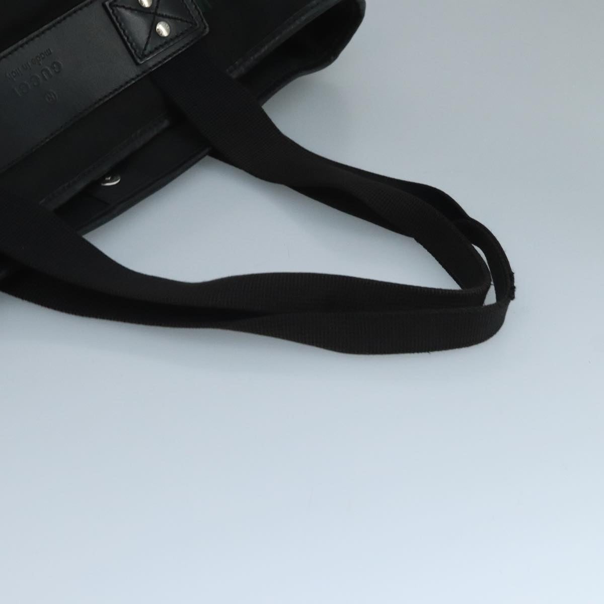 GUCCI Tote Bag Canvas Black - 7