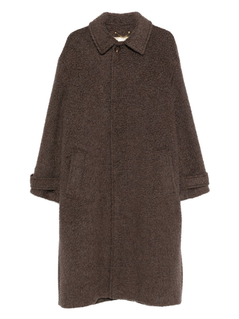 buttoned pocket coat 1